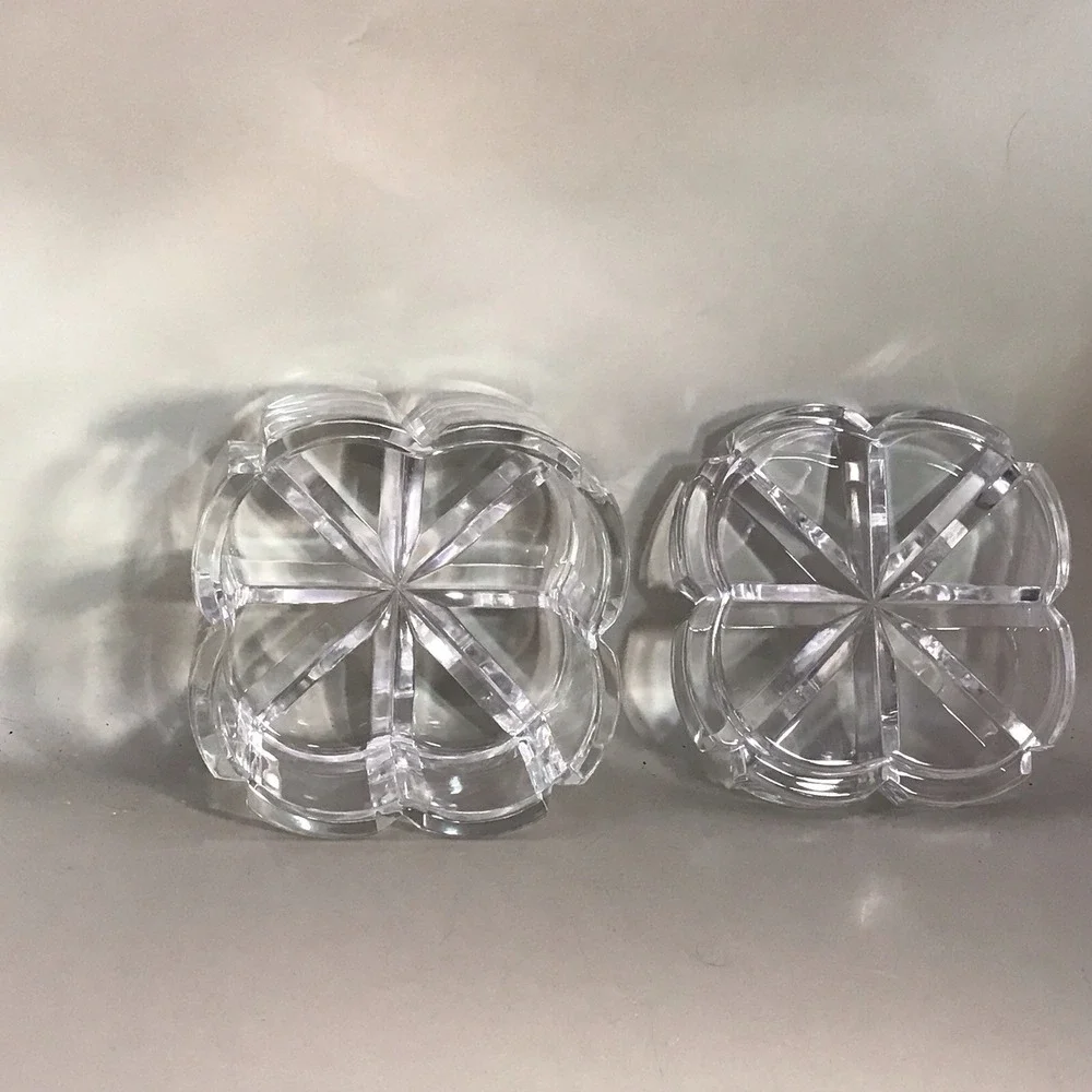 Beautiful Cut Crystal Trinket Box 4.25